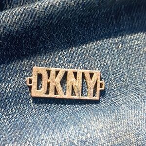 DKNY Silver Logo Men's Jewelry